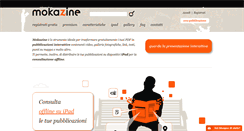 Desktop Screenshot of mokazine.com