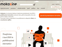 Tablet Screenshot of mokazine.com